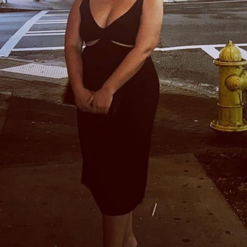 Abercrombie Cut Out Sleeveless Dress